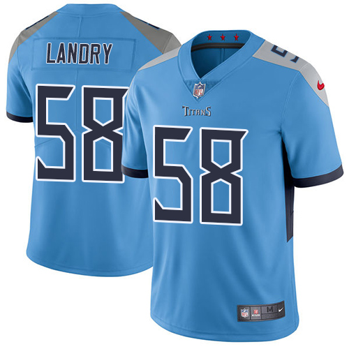 Tennessee Titans #58 Harold Landry Light Blue Alternate Youth Stitched Vapor Untouchable Limited Jersey Youth cheap jerseys for sale - CheapJerseys.Shop