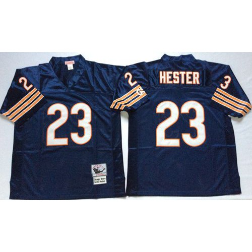 Mitchell&Ness Chicago Bears #23 Devin Hester Blue Small No. Throwback Stitched Jersey Men's cheap jerseys for sale - CheapJerseys.Shop