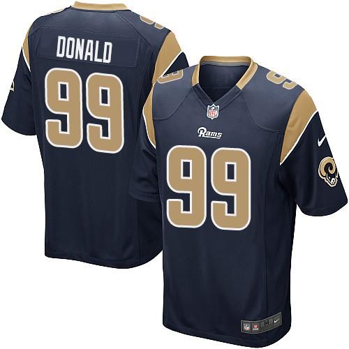 Rams #99 Aaron Donald Navy Blue Team Color Youth Stitched Elite Jersey cheap jerseys for sale - CheapJerseys.Shop