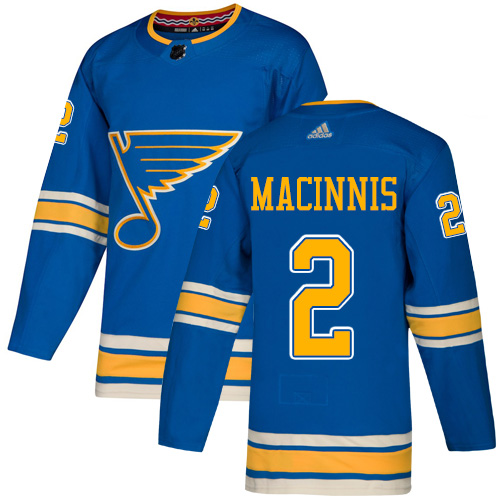 St. Louis Blues #2 Al MacInnis Light Blue Alternate Authentic Stitched Jersey Men's cheap jerseys for sale - CheapJerseys.Shop