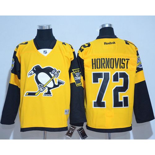 Pittsburgh Penguins #72 Patric Hornqvist Gold 2017 Stadium Series Stitched Jersey Men's cheap jerseys for sale - CheapJerseys.Shop