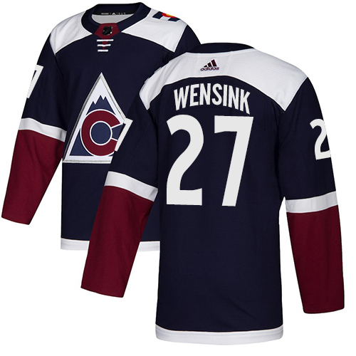 Colorado Avalanche #27 John Wensink Navy Alternate Authentic Stitched Jersey Men's cheap jerseys for sale - CheapJerseys.Shop