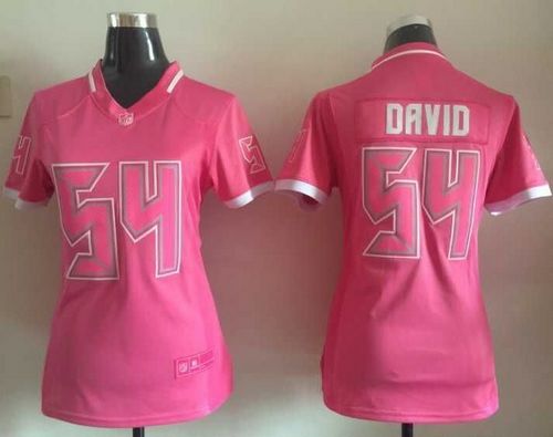 Buccaneers #54 Lavonte David Pink Women's Stitched Elite Bubble Gum Jersey cheap jerseys for sale - CheapJerseys.Shop
