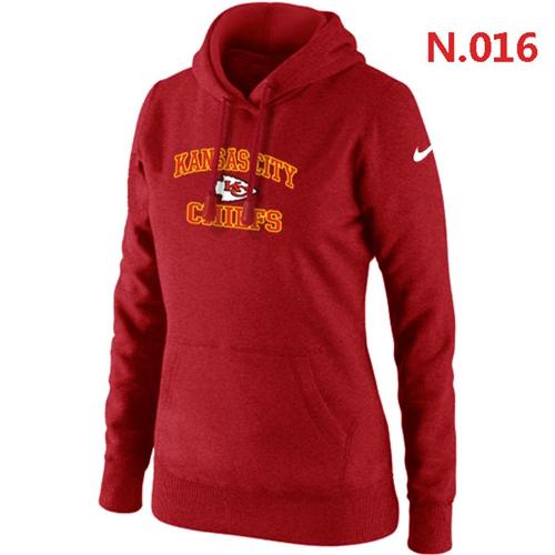 Women's Kansas City Chiefs Heart & Soul Pullover Hoodie Red cheap jerseys for sale - CheapJerseys.Shop