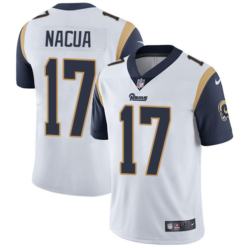 Rams #17 Puka Nacua White Men's Stitched Vapor Untouchable Limited Jersey cheap jerseys for sale - CheapJerseys.Shop