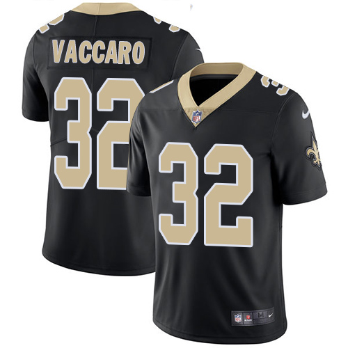 New Orleans Saints #32 Kenny Vaccaro Black Team Color Men's Stitched Vapor Untouchable Limited Jersey Men's cheap jerseys for sale - CheapJerseys.Shop