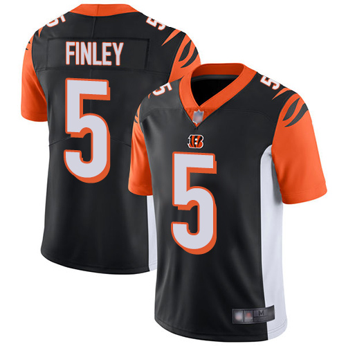 Cincinnati Bengals #5 Ryan Finley Black Team Color Men's Stitched Vapor Untouchable Limited Jersey Men's cheap jerseys for sale - CheapJerseys.Shop