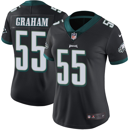 Eagles #55 Brandon Graham Black Alternate Women's Stitched Vapor Untouchable Limited Jersey cheap jerseys for sale - CheapJerseys.Shop
