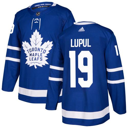 Maple Toronto Maple Leafs #19 Joffrey Lupul Blue Home Authentic Stitched Jersey Men's cheap jerseys for sale - CheapJerseys.Shop