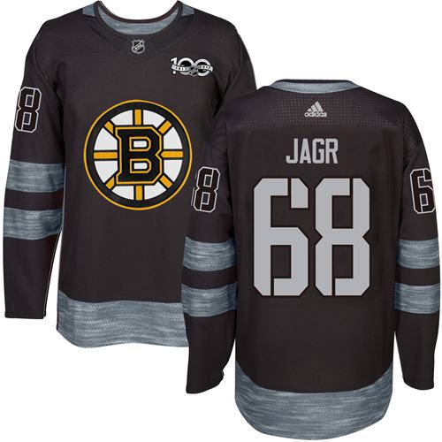 Boston Bruins #68 Jaromir Jagr Black 1917-2017 100th Anniversary Stitched Jersey Men's cheap jerseys for sale - CheapJerseys.Shop