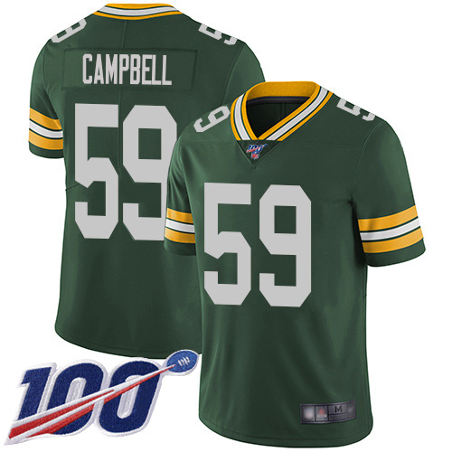 Green Bay Packers #59 De'Vondre Campbell Green Team Color Youth Stitched 100th Season Vapor Untouchable Limited Jersey Youth cheap jerseys for sale - CheapJerseys.Shop