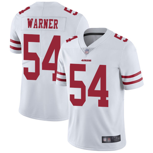 49ers #54 Fred Warner White Men's Stitched Vapor Untouchable Limited Jersey cheap jerseys for sale - CheapJerseys.Shop