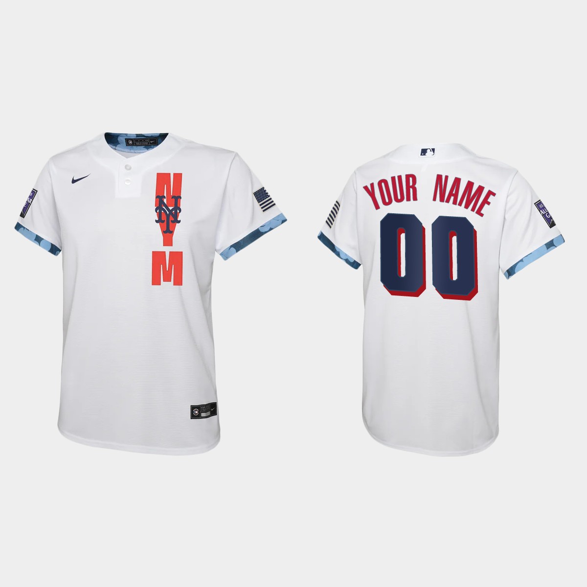 Men Women Youth New York Mets Custom 2021 All Star Game White Jersey cheap jerseys for sale - CheapJerseys.Shop