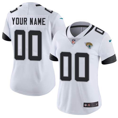 Jacksonville Jaguars Customized White Stitched Vapor Untouchable Limited Women's Jersey cheap jerseys for sale - CheapJerseys.Shop