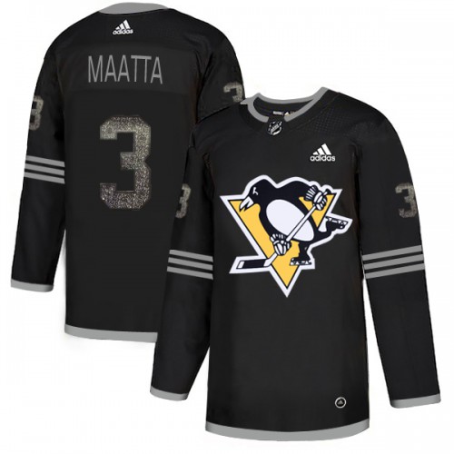 Pittsburgh Penguins #3 Olli Maatta Black Authentic Classic Stitched Jersey Men's cheap jerseys for sale - CheapJerseys.Shop