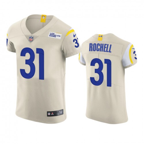 Los Angeles Los Angeles Rams #31 Robert Rochell Men's Vapor Elite Player Jersey - Bone Men's cheap jerseys for sale - CheapJerseys.Shop