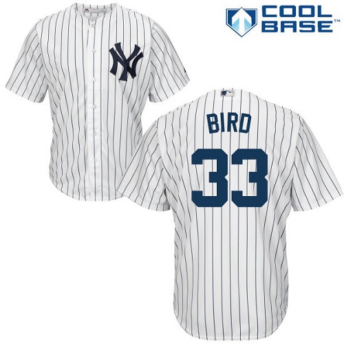 New York Yankees #33 Greg Bird White Cool Base Stitched Youth Jersey Youth cheap jerseys for sale - CheapJerseys.Shop