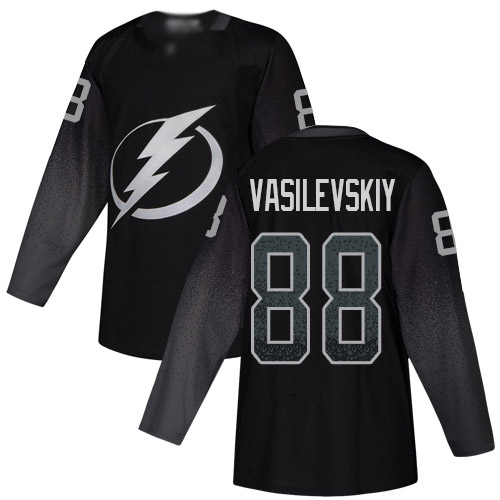 Tampa Bay Lightning #88 Andrei Vasilevskiy Black Alternate Authentic Stitched Youth Jersey Youth cheap jerseys for sale - CheapJerseys.Shop