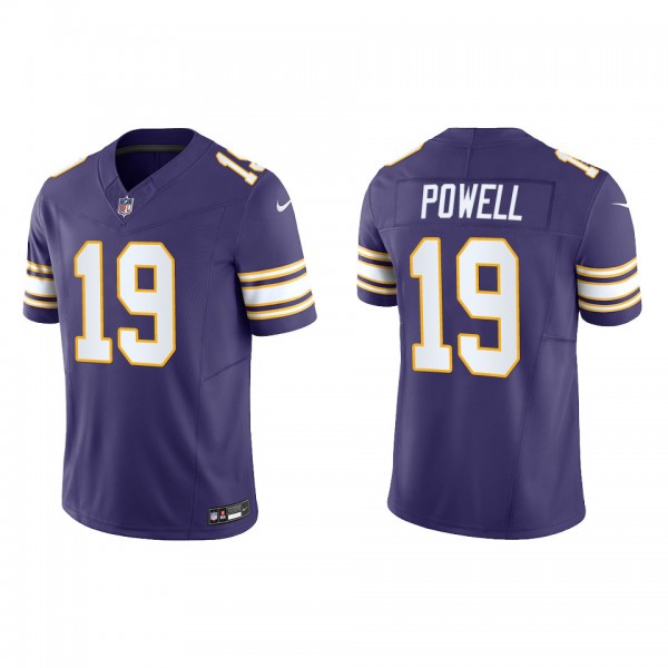 Brandon Powell Minnesota Vikings Purple Classic Vapor F.U.S.E. Limited Jersey cheap jerseys for sale - CheapJerseys.Shop