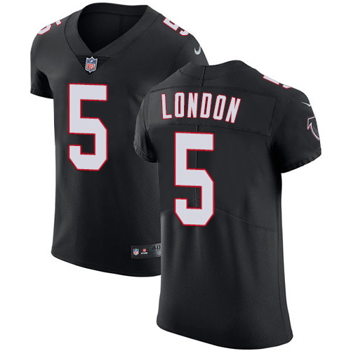 Falcons #5 Drake London Black Alternate Men's Stitched New Elite Jersey cheap jerseys for sale - CheapJerseys.Shop