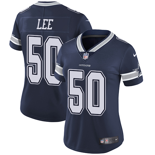 Dallas Cowboys #50 Sean Lee Navy Blue Team Color Women's Stitched Vapor Untouchable Limited Jersey Womens cheap jerseys for sale - CheapJerseys.Shop