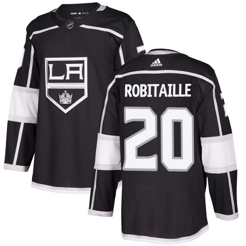 Los Angeles Kings #20 Luc Robitaille Black Home Authentic Stitched Jersey Men's cheap jerseys for sale - CheapJerseys.Shop