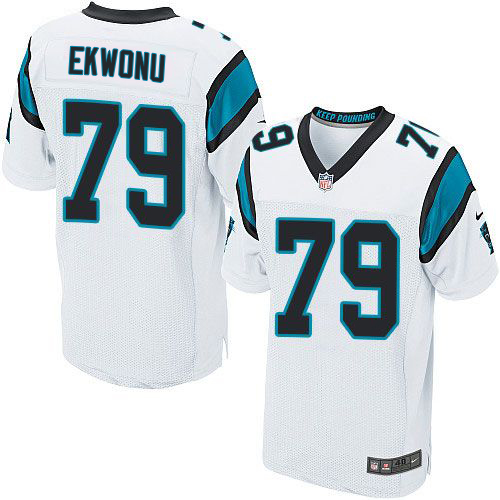 Panthers #79 Ikem Ekwonu White Men's Stitched New Elite Jersey cheap jerseys for sale - CheapJerseys.Shop