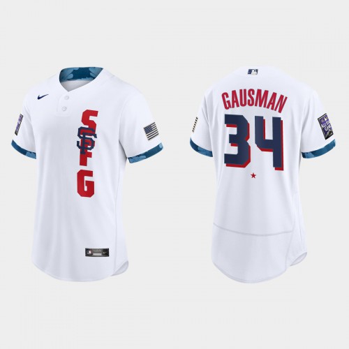 San Francisco San Francisco Giants #34 Kevin Gausman 2021 All Star Game Authentic White Jersey Men's cheap jerseys for sale - CheapJerseys.Shop