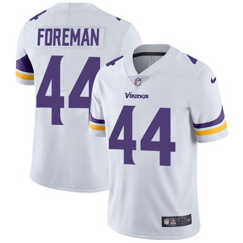 Minnesota Vikings #44 Chuck Foreman White Men's Stitched Vapor Untouchable Limited Jersey Men's cheap jerseys for sale - CheapJerseys.Shop