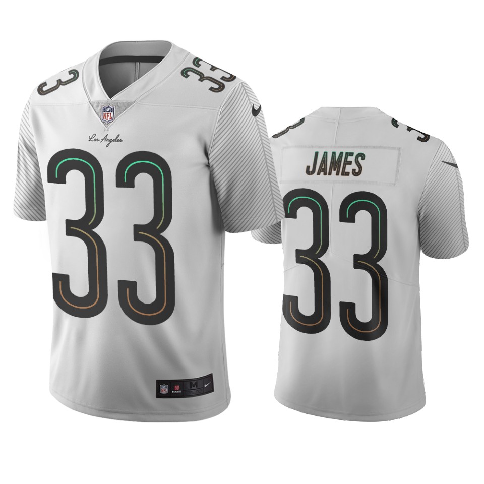 Los Angeles Chargers #33 Derwin James White Vapor Limited City Edition Jersey cheap jerseys for sale - CheapJerseys.Shop