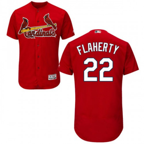 St.Louis Cardinals #22 Jack Flaherty Red Flexbase Authentic Collection Stitched Jersey Men's cheap jerseys for sale - CheapJerseys.Shop