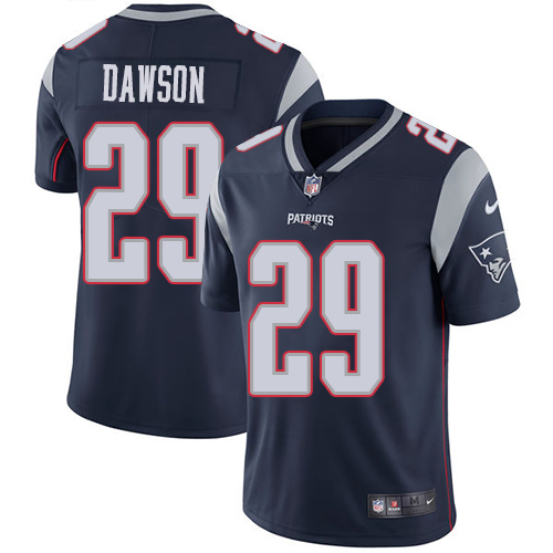 New England Patriots #29 Duke Dawson Navy Blue Team Color Men's Stitched Vapor Untouchable Limited Jersey Men's cheap jerseys for sale - CheapJerseys.Shop