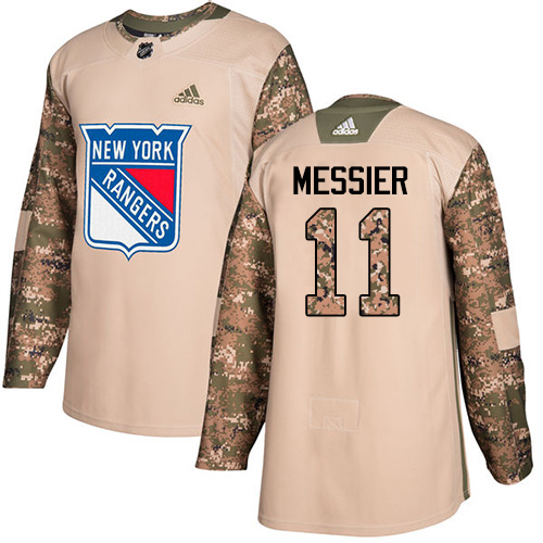 New York Rangers #11 Mark Messier Camo Authentic 2017 Veterans Day Stitched Youth Jersey Youth cheap jerseys for sale - CheapJerseys.Shop