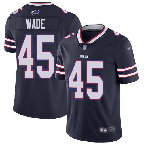 Buffalo Bills #45 Christian Wade Navy Men's Stitched Limited Inverted Legend Jersey Men's cheap jerseys for sale - CheapJerseys.Shop