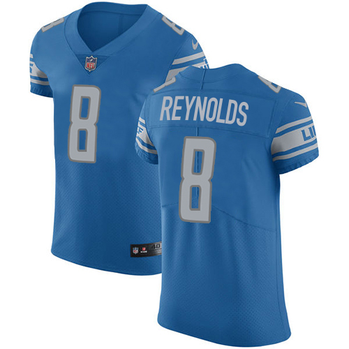 Lions #8 Josh Reynolds Blue Team Color Men's Stitched Vapor Untouchable Elite Jersey cheap jerseys for sale - CheapJerseys.Shop