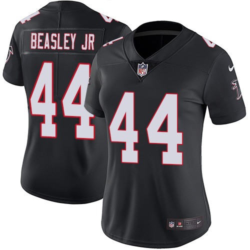 Atlanta Falcons #44 Vic Beasley Jr Black Alternate Women's Stitched Vapor Untouchable Limited Jersey Womens cheap jerseys for sale - CheapJerseys.Shop