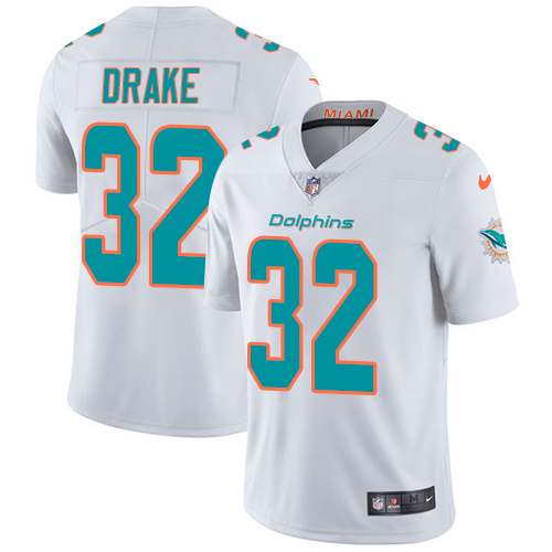 Miami Dolphins #32 Kenyan Drake White Men's Stitched Vapor Untouchable Limited Jersey Men's cheap jerseys for sale - CheapJerseys.Shop