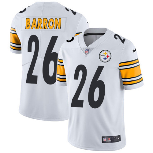 Pittsburgh Steelers #26 Mark Barron White Men's Stitched Vapor Untouchable Limited Jersey Men's cheap jerseys for sale - CheapJerseys.Shop