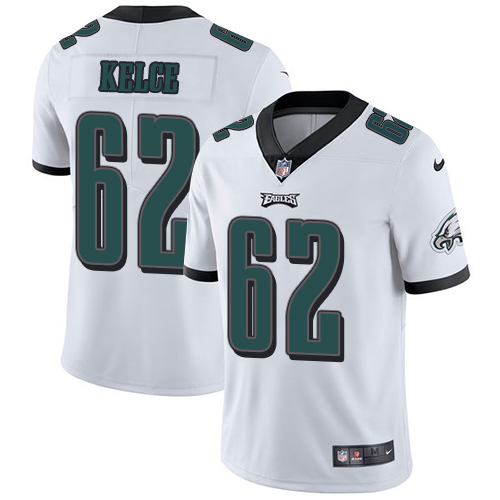 Eagles #62 Jason Kelce White Youth Stitched Vapor Untouchable Limited Jersey cheap jerseys for sale - CheapJerseys.Shop