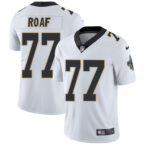 New Orleans Saints #77 Willie Roaf White Men's Stitched Vapor Untouchable Limited Jersey Men's cheap jerseys for sale - CheapJerseys.Shop