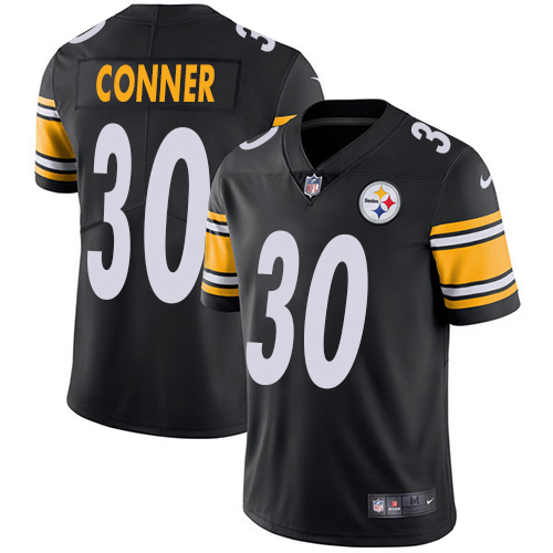 Pittsburgh Steelers #30 James Conner Black Team Color Youth Stitched Vapor Untouchable Limited Jersey Youth cheap jerseys for sale - CheapJerseys.Shop