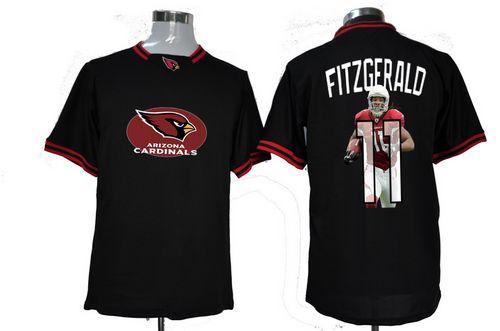 Cardinals #11 Larry Fitzgerald Black Men's Game All Star Fashion Jersey cheap jerseys for sale - CheapJerseys.Shop