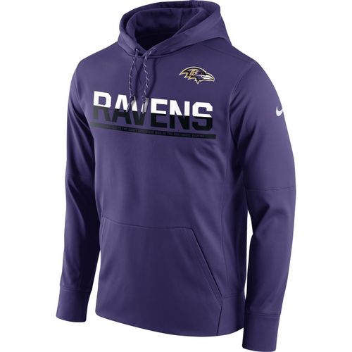 Men's Baltimore Ravens Sideline Circuit Purple Pullover Hoodie cheap jerseys for sale - CheapJerseys.Shop
