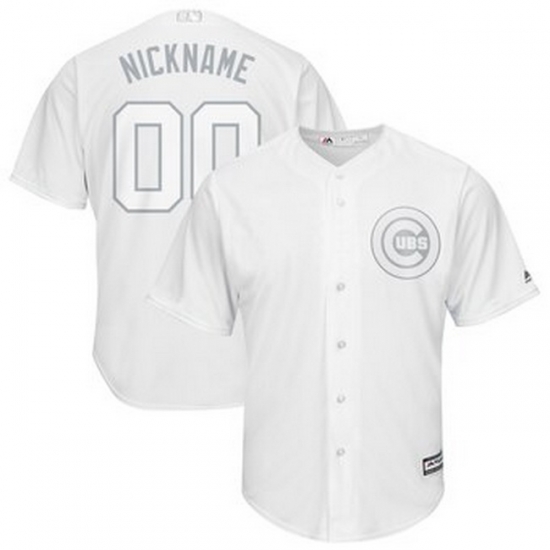 Men Women Youth Toddler All Size Chicago Cubs Majestic 2019 Players Weekend Cool Base Roster Custom White Jersey cheap jerseys for sale - CheapJerseys.Shop