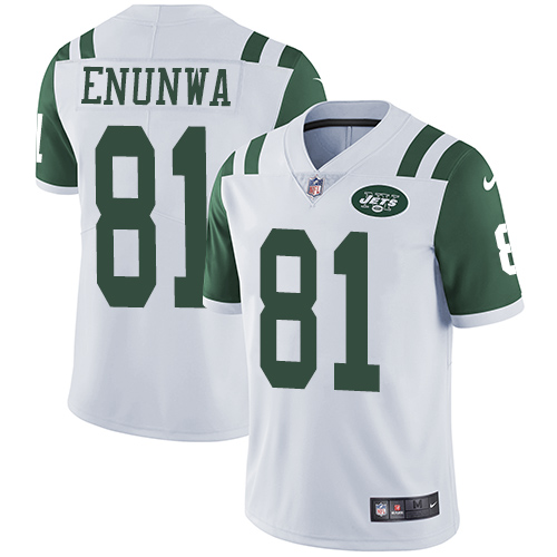 New York Jets #81 Quincy Enunwa White Youth Stitched Vapor Untouchable Limited Jersey Youth cheap jerseys for sale - CheapJerseys.Shop