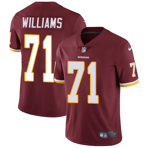 Washington Commanders #71 Trent Williams Burgundy Red Team Color Men's Stitched Vapor Untouchable Limited Jersey Men's cheap jerseys for sale - CheapJerseys.Shop