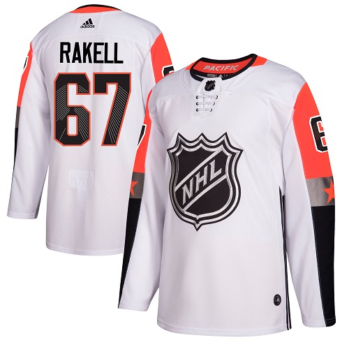 Anaheim Ducks #67 Rickard Rakell White 2018 All-Star Pacific Division Authentic Stitched Jersey Men's cheap jerseys for sale - CheapJerseys.Shop