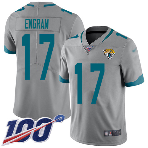 Jaguars #17 Evan Engram Silver Youth Stitched Limited Inverted Legend 100th Season Jersey cheap jerseys for sale - CheapJerseys.Shop