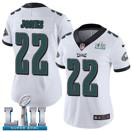 Philadelphia Eagles #22 Sidney Jones White Super Bowl LII Women's Stitched Vapor Untouchable Limited Jersey Womens cheap jerseys for sale - CheapJerseys.Shop