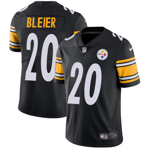 Pittsburgh Steelers #20 Rocky Bleier Black Team Color Men's Stitched Vapor Untouchable Limited Jersey Men's cheap jerseys for sale - CheapJerseys.Shop